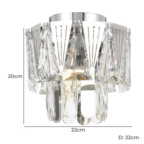 Valerie DIY Semi Flush Ceiling Light