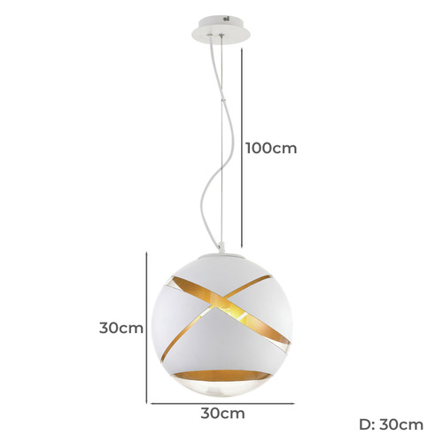 Trojice Metal Pendant Light