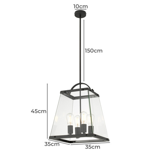 Colair 4 Light Pendant