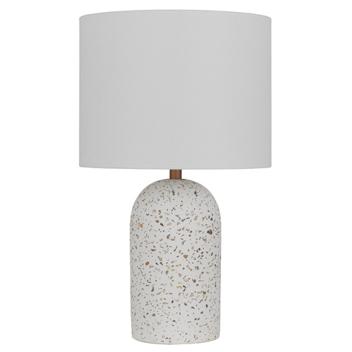 White Flemming Table Lamp