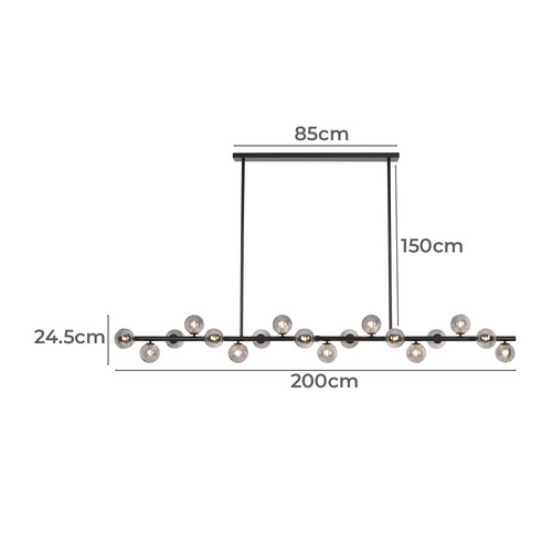 Kilby 18 Light Pendant
