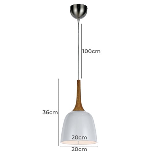 Kolem 1 Light Metal Pendant