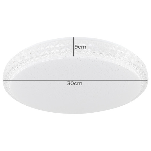 Tereza Tri-Colour LED Oyster Light