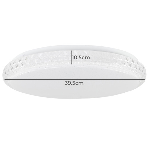 Tereza Tri-Colour LED Oyster Light