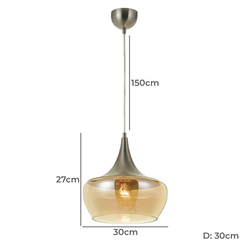 Tocit 1 Light Metal Pendant
