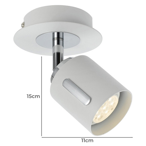 White Burton Iron Spotlight