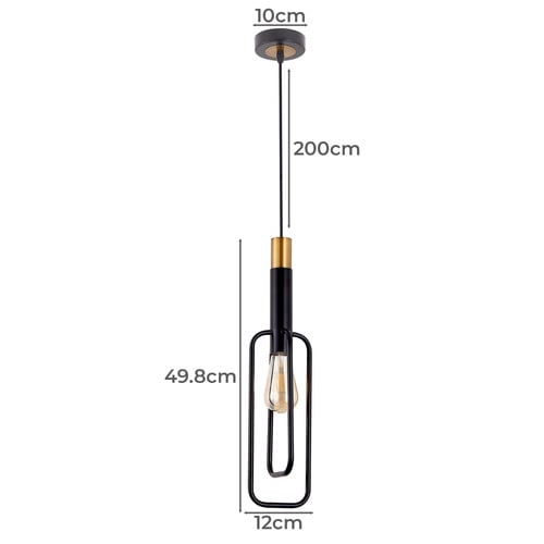 Keelan 12cm Metal Pendant Light