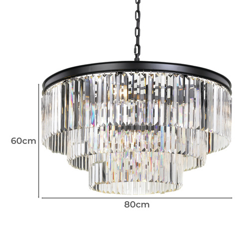 Klidny 16 Light Crystal Pendant