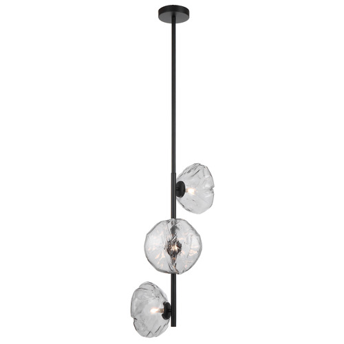 Clear Amelie 3 Light Pendant