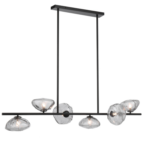 Clear Amelie 6 Light Pendant