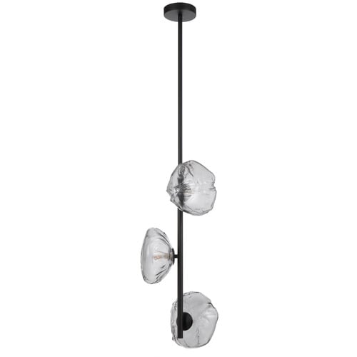 Clear Amelie 3 Light Pendant