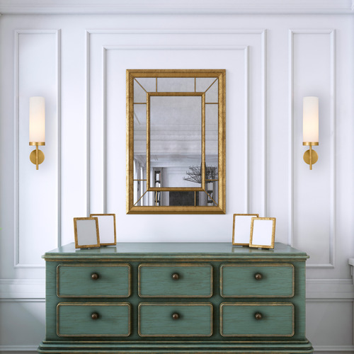 Alexia Metal & Glass Wall Lamp