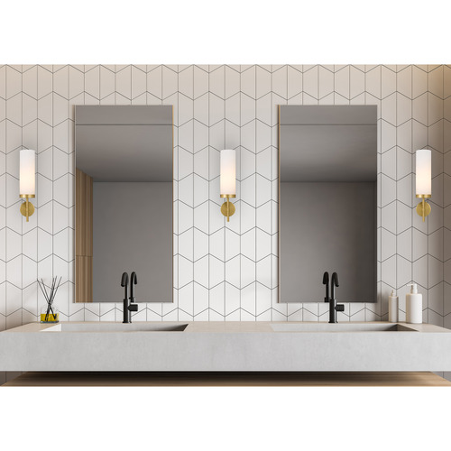 Alexia Metal & Glass Wall Lamp