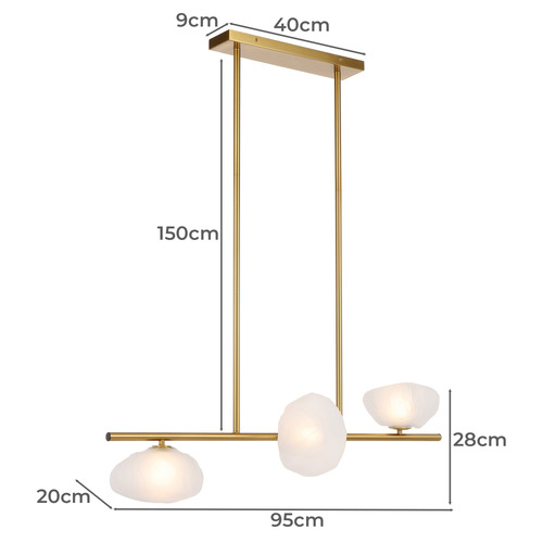 Amelie 3 Light Pendant