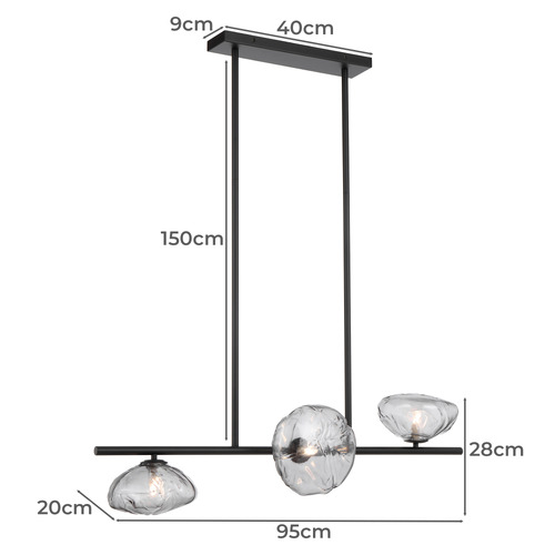 Amelie 3 Light Pendant