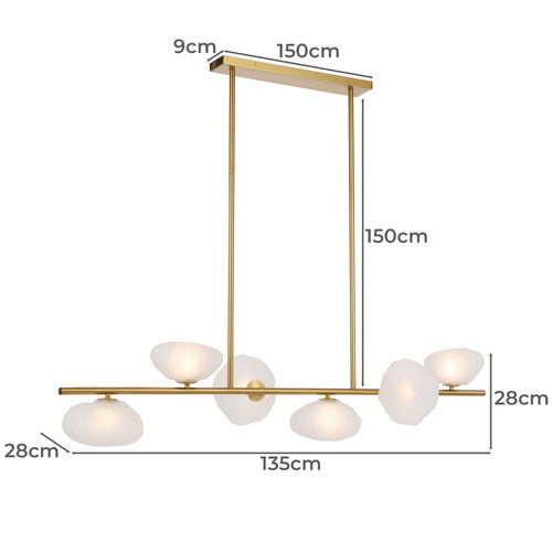 Amelie 6 Light Pendant