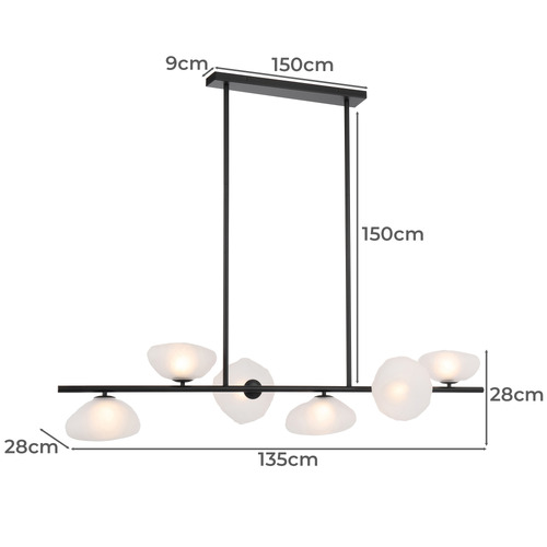 Amelie 6 Light Pendant