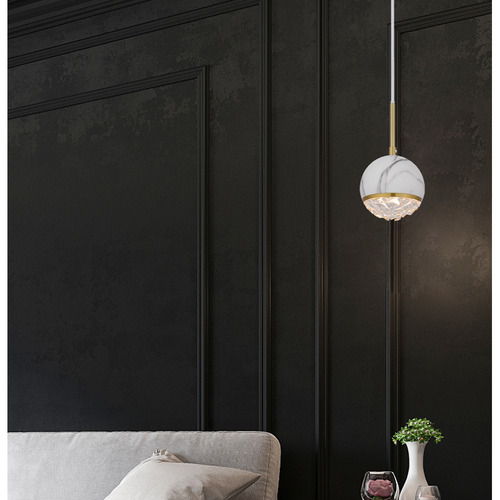 Oneta 1 Light Iron Pendant