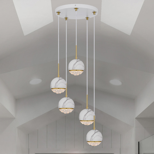 Oneta 5 Light Pendant