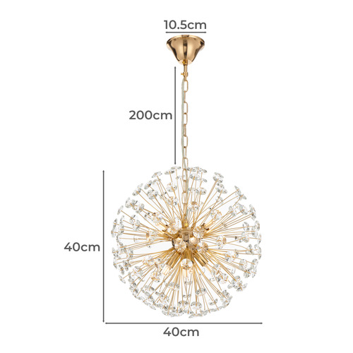 Uriah 8 Light Pendant