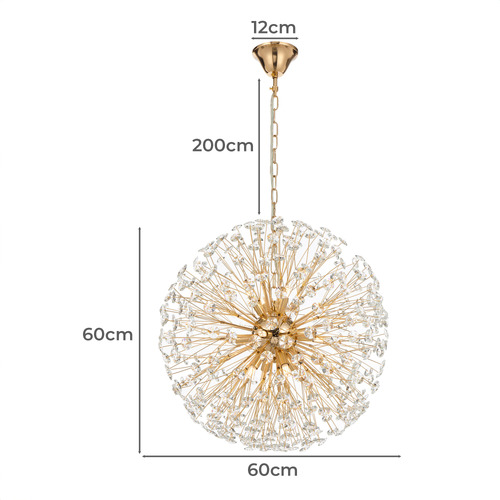 Uriah 12 Light Pendant