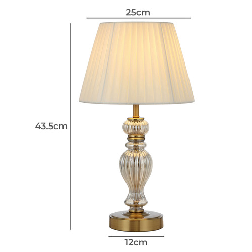 43.5cm Dahlia Table Lamp
