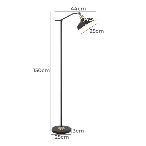 150cm Rollant Iron Floor Lamp