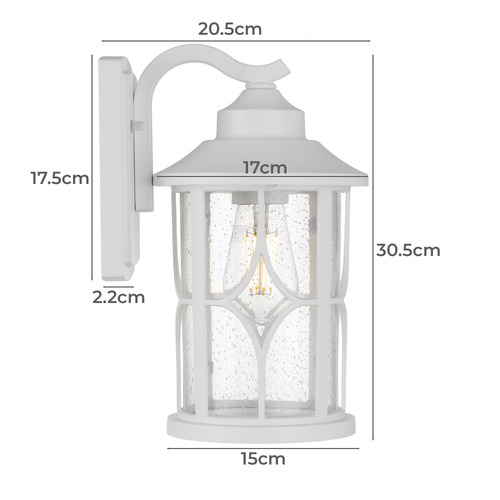 Grover Aluminium Wall Spotlight
