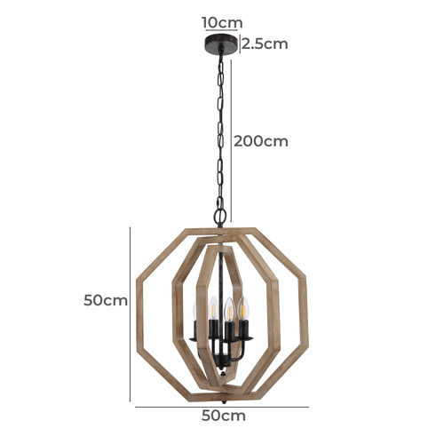 Oddsy Iron Pendant Light