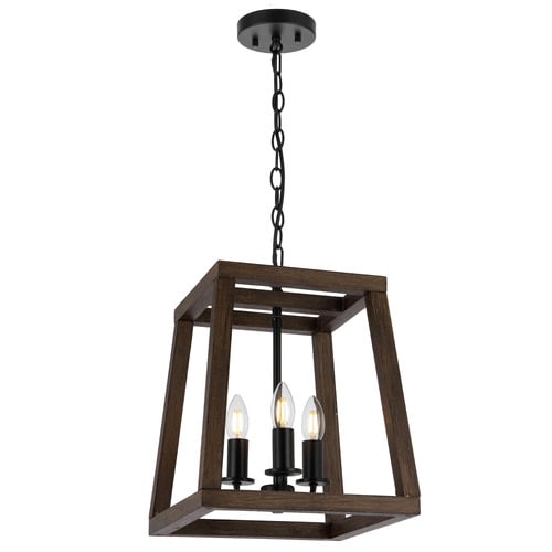 Urban 3 Light Iron Pendant