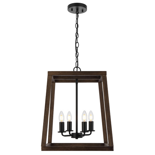 Urban 4 Light Iron Pendant