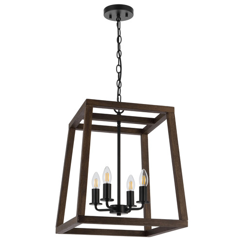 Urban 4 Light Iron Pendant