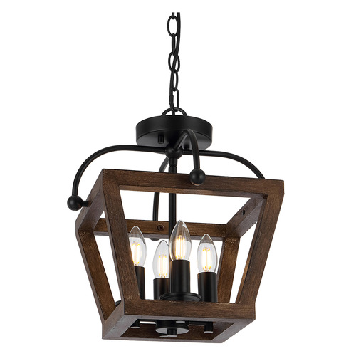 Sigrid 2-in-1 Iron Pendant Light