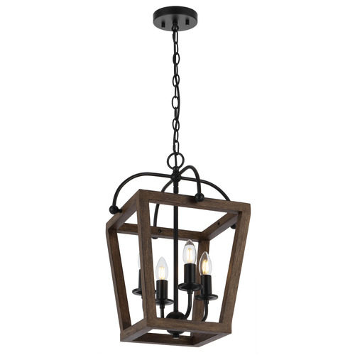 Sigrid 4 Light Iron Pendant