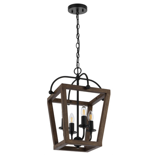 Sigrid 4 Light Iron Pendant