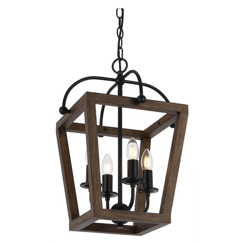 Sigrid 4 Light Iron Pendant