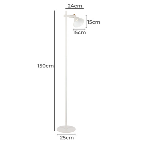 150cm Klemens Iron Floor Lamp