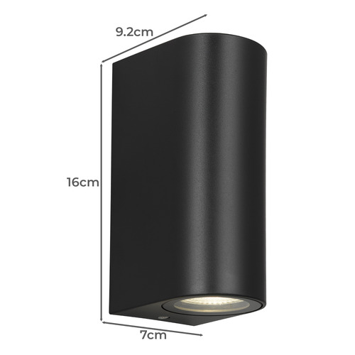 Dalfred Outdoor Up/Down Wall Light