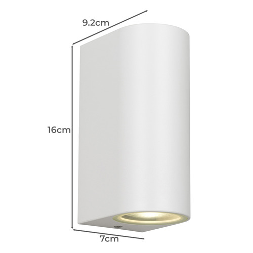 Dalfred Outdoor Up/Down Wall Light