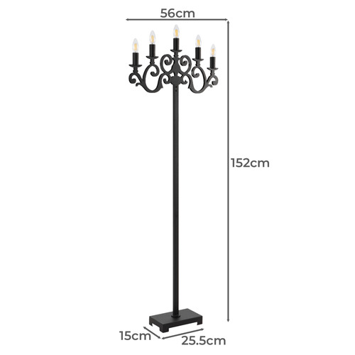 152cm Bernhard Iron Floor Lamp