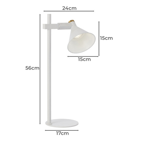 56cm Klemens Iron Table Lamp