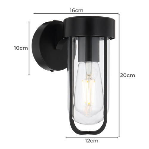 Idelis Aluminium Outdoor Wall Light