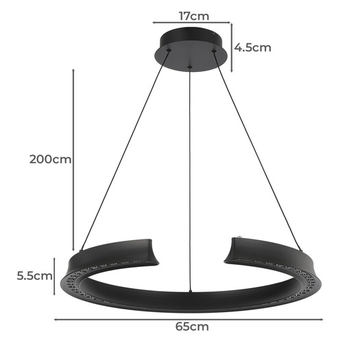Norbo Round LED Pendant Light