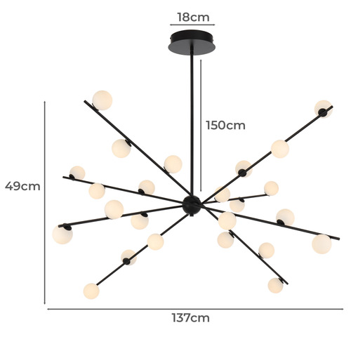 Fiamma 24 Light Pendant