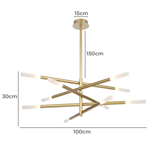 Jomei 10 Light Pendant