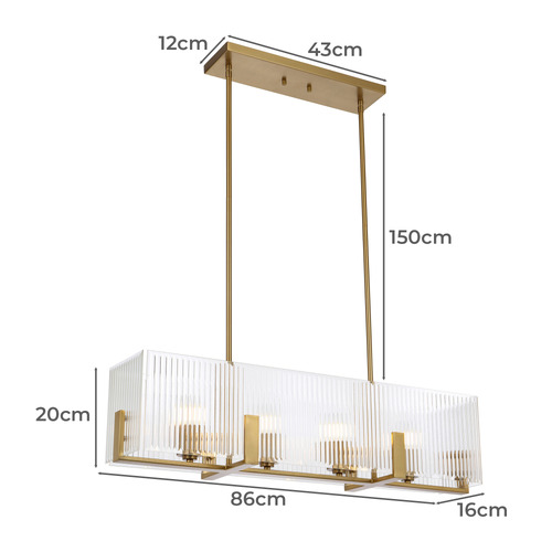 Brenna 4 Light Pendant