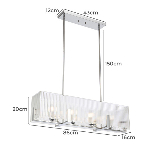 Brenna 4 Light Pendant