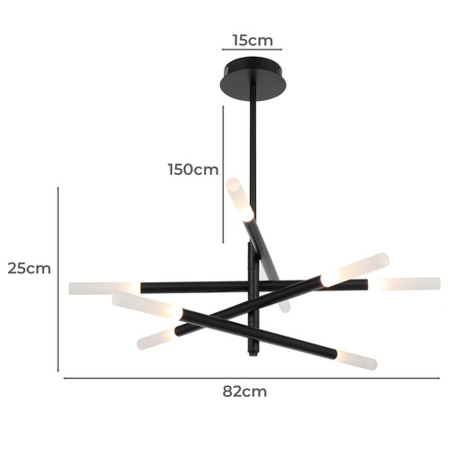 Jomei 8 Light Pendant