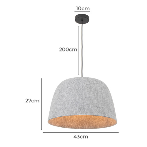 Claribel 1 Light Pendant