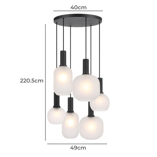 Meira 6 Light Pendant